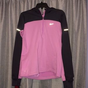 Nike quarter zip running jacket